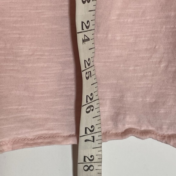 Polo Jeans Company Top Womens Large Pink Ruffle Ralph Lauren V Neck Casual Nice - Picture 14 of 15